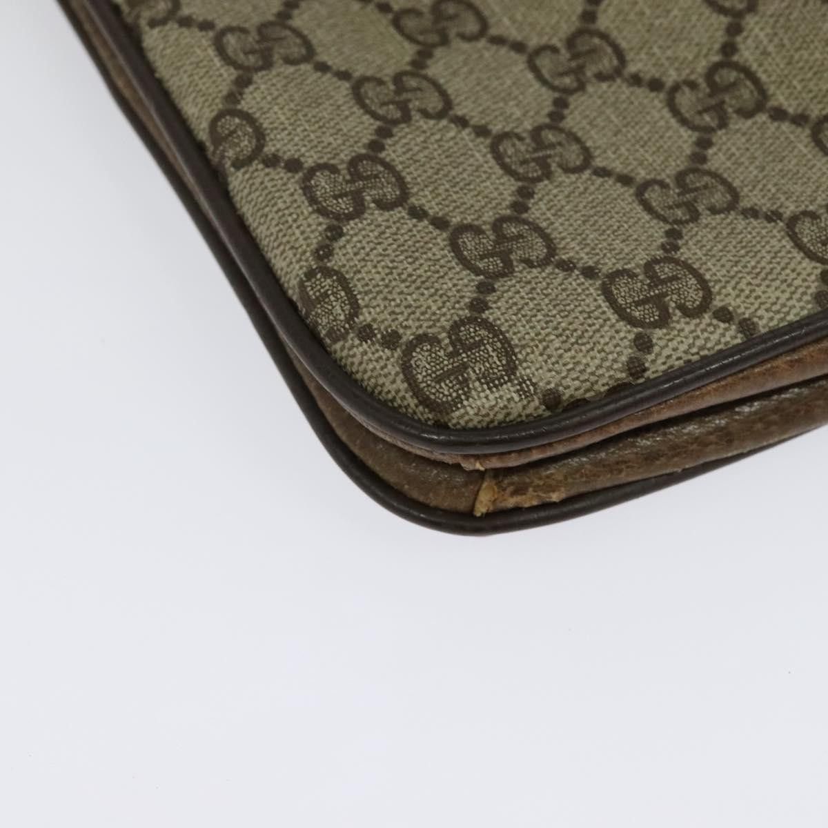 Gucci GUCCI GG Supreme Shoulder Bag Pvc Beige Gold Size ONE SIZE - 12 Thumbnail