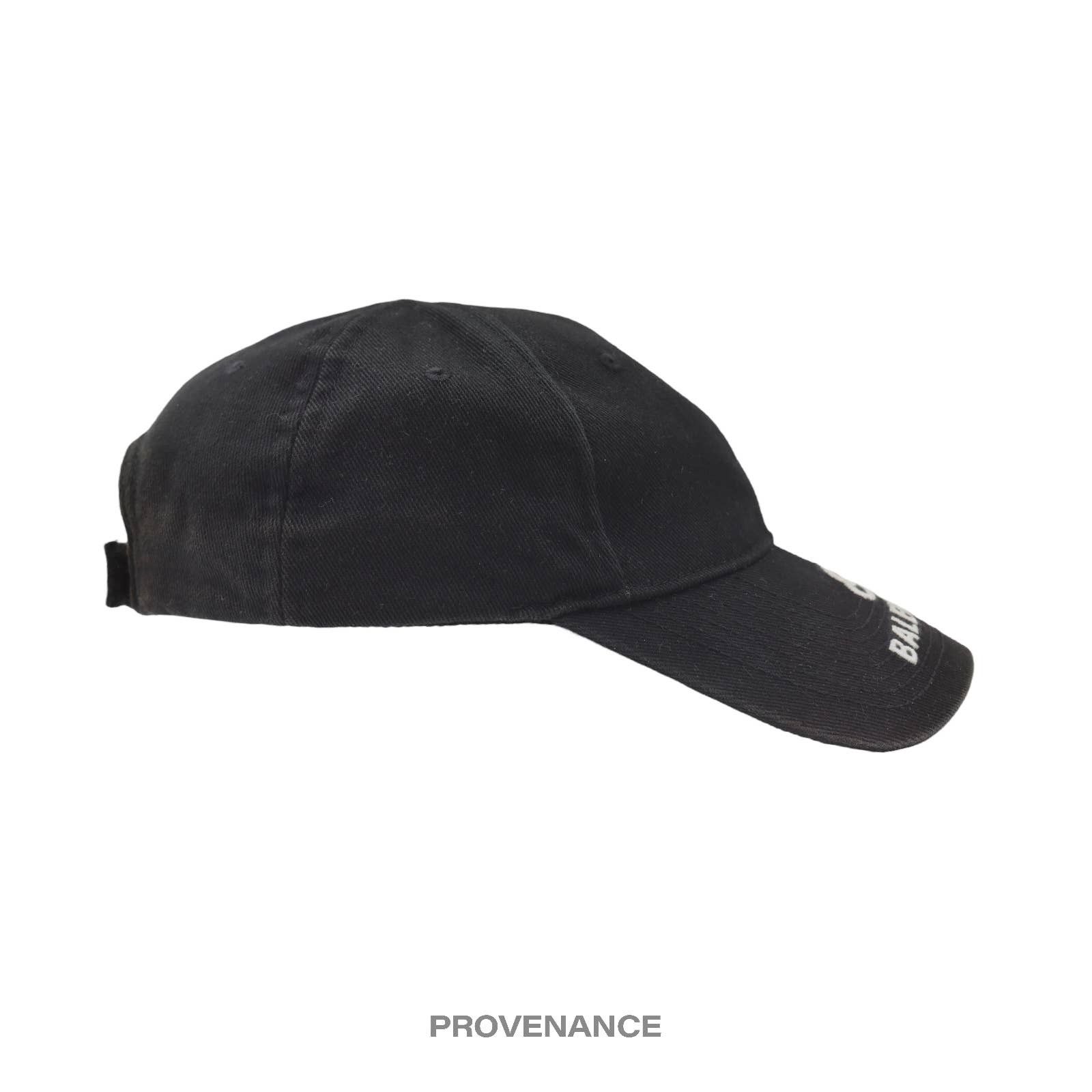 Balenciaga Balenciaga BB Logo Cap - Black Size ONE SIZE - 5 Thumbnail