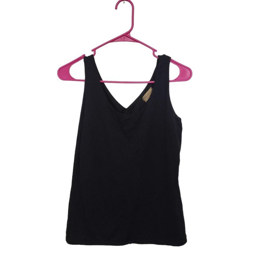 Designer CT556 Boutique Essentials Ladies Black Lined Tank M Size M / US 6-8 / IT 42-44 - 1 Thumbnail