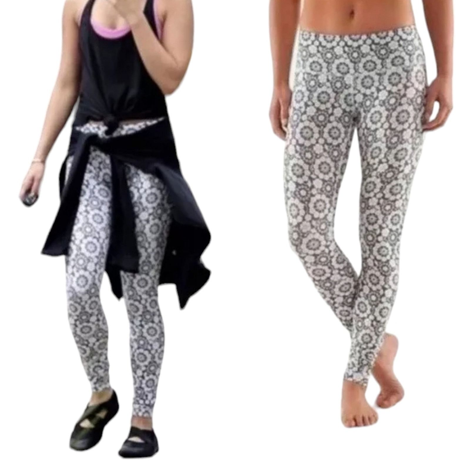 Lululemon Lululemon Wunder Under Long Twiggy Printed 4 Tall Inseam Size 27" / US 4 / IT 40 - 2 Thumbnail