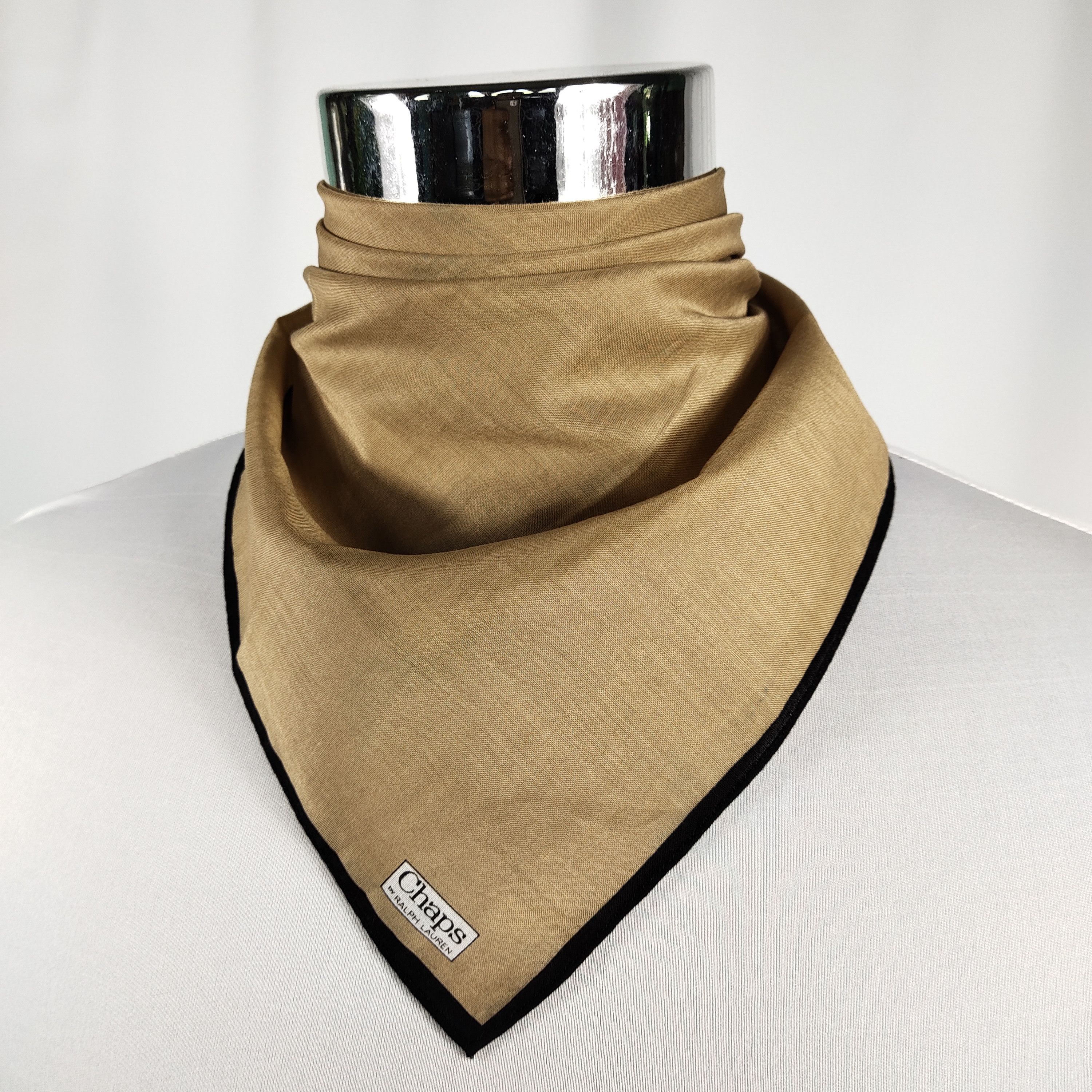 Chaps Ralph Lauren × Vintage Chaps Handkerchief / Neckerchief / Bandana FZ366 Size ONE SIZE - 1 Thumbnail