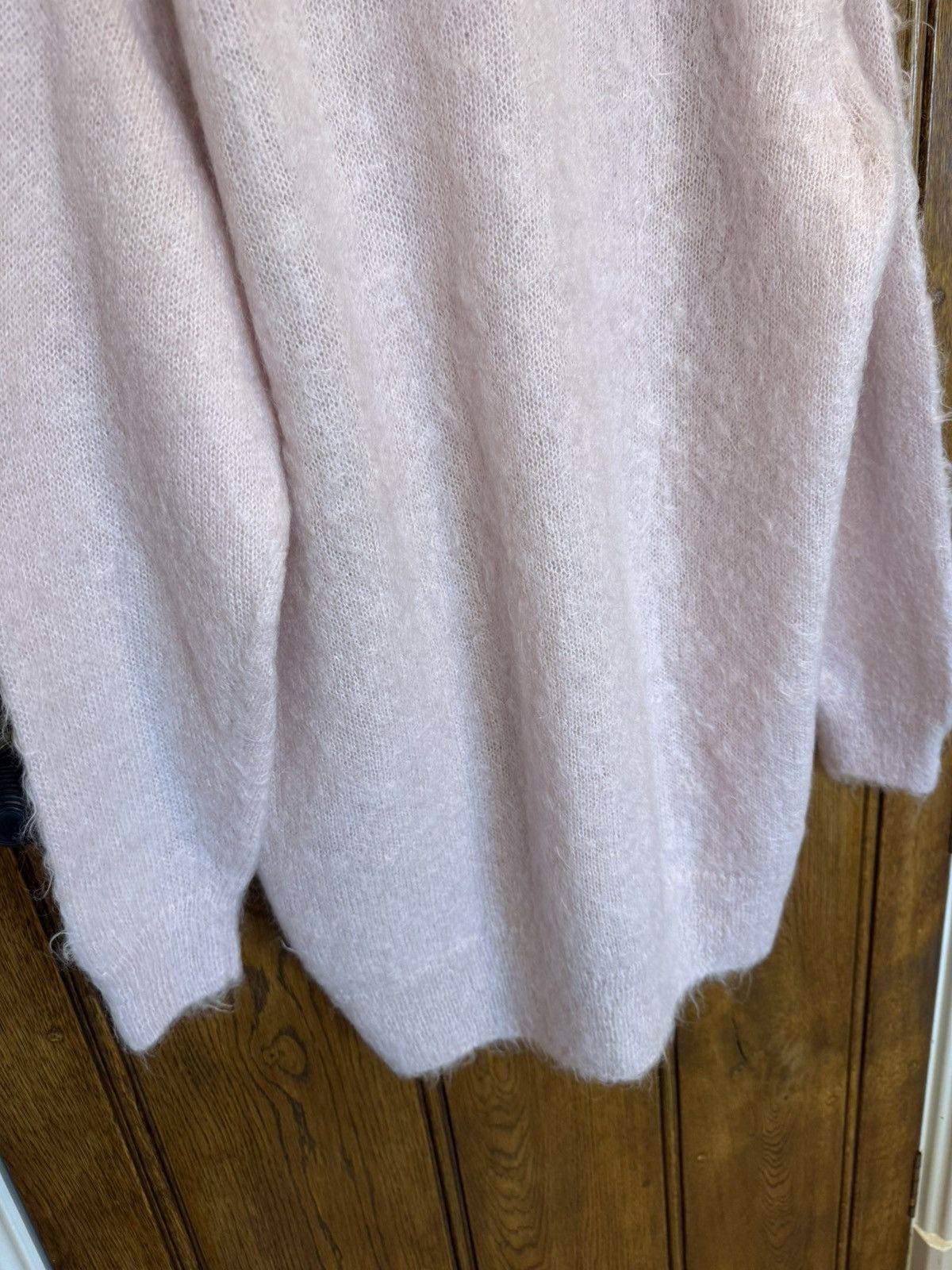 Auralee Grail Auralee pink Japan oversized pink cardigan 2 mohair Size US L / EU 52-54 / 3 - 17 Thumbnail