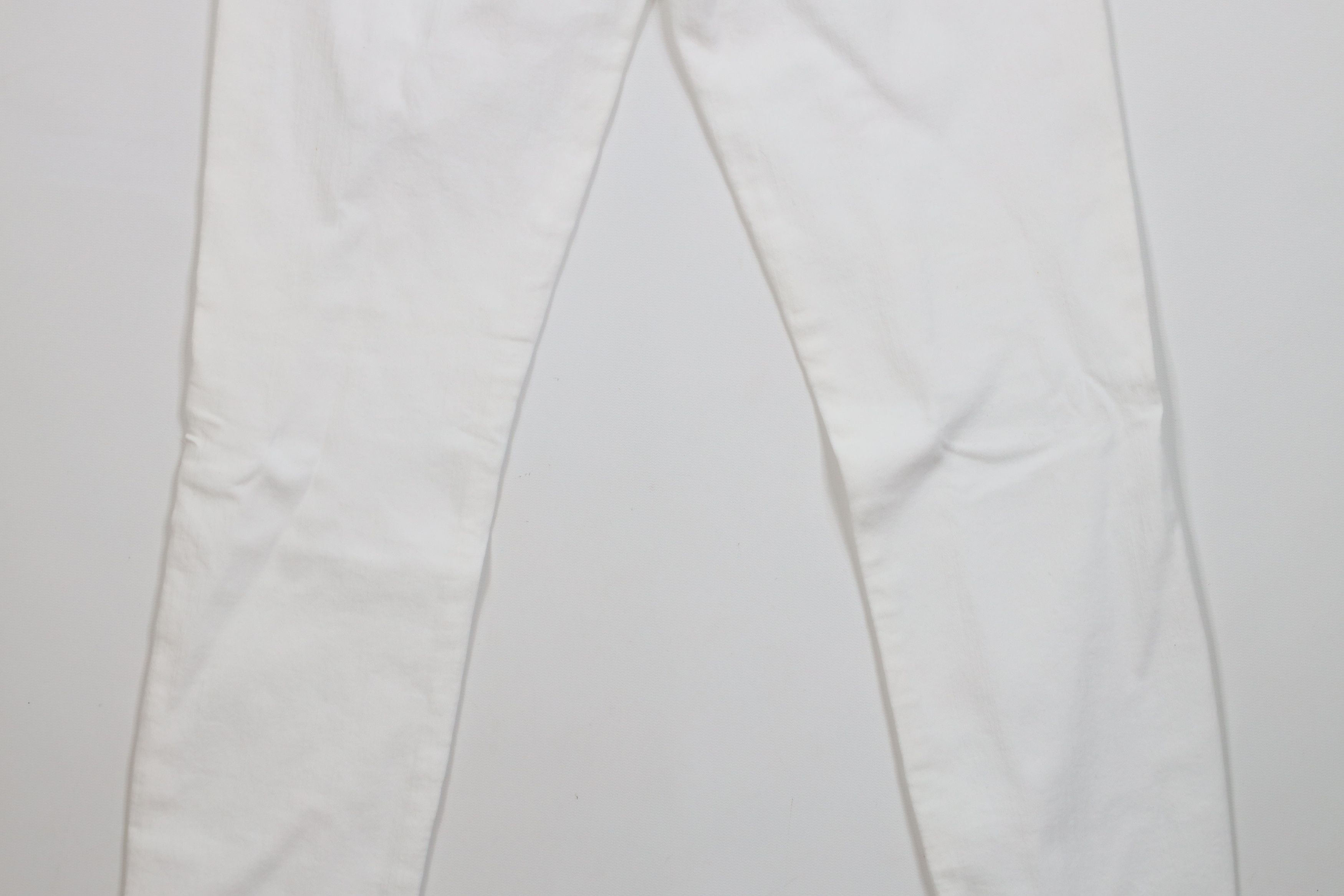J.Crew New J Crew Stretch Toothpick Skinny Leg Denim Jeans White Size 27" / US 4 / IT 40 - 11 Thumbnail