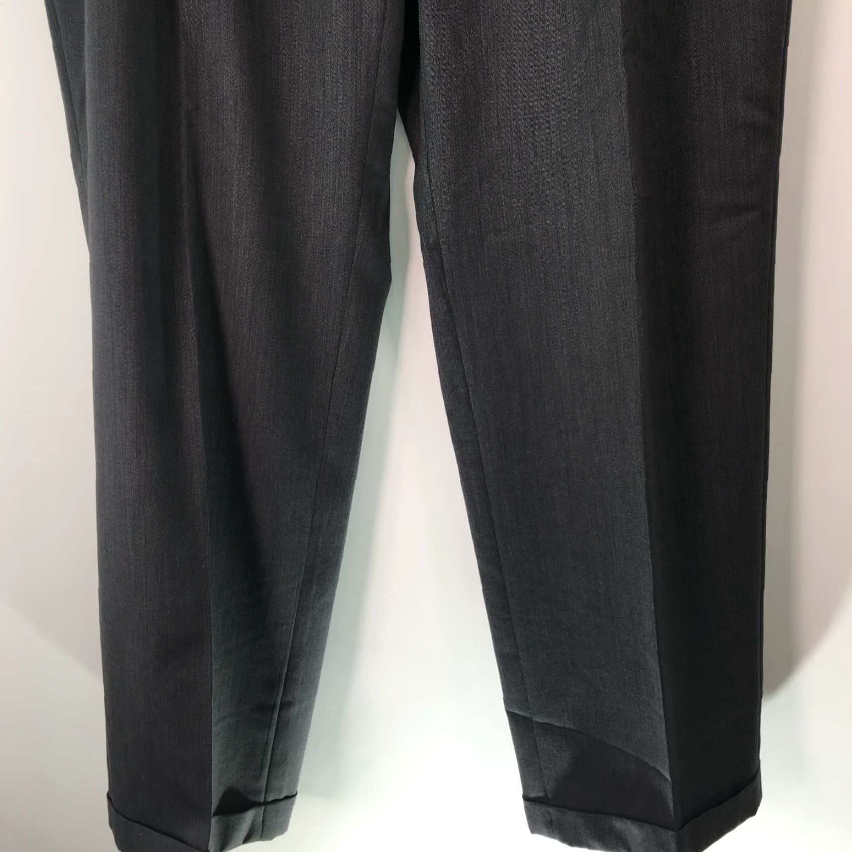 Joseph Abboud Joseph Abboud Gray Pleated Front Cuffed Dress Pants Size 38x32 Regular Mens Size US 38 / EU 54 - 4 Thumbnail