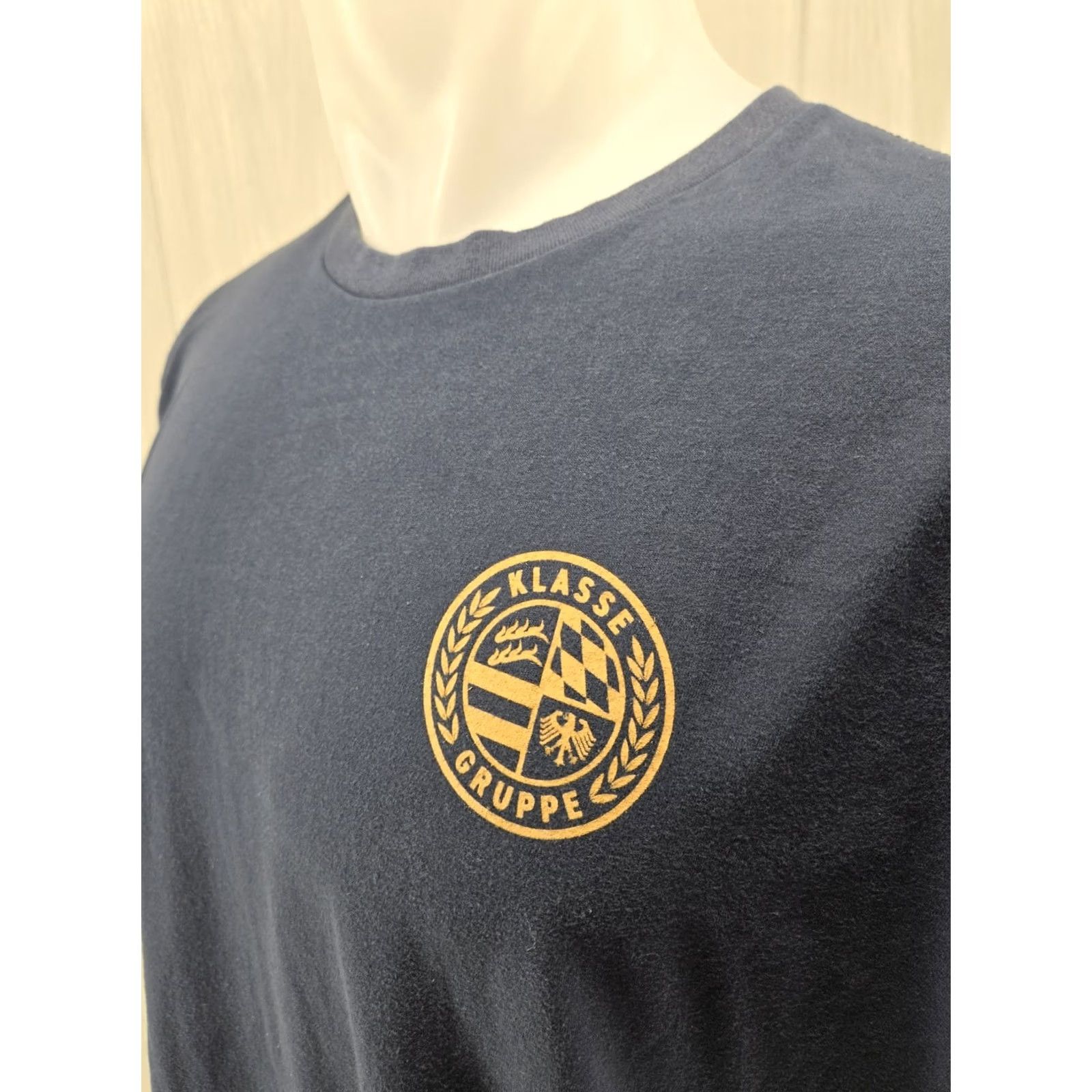 Vintage Klasse Gruppe Rally Blue T Shirt XL Men Short Sleeve Blue XL T-Shirt Mens Size US XL / EU 56 / 4 - 5 Thumbnail