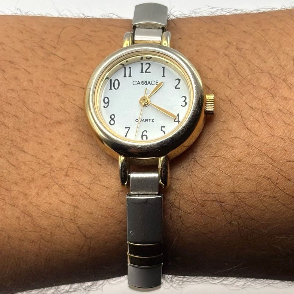 Timex Vintage Gold & Silver Timex Watch Size ONE SIZE - 2 Thumbnail