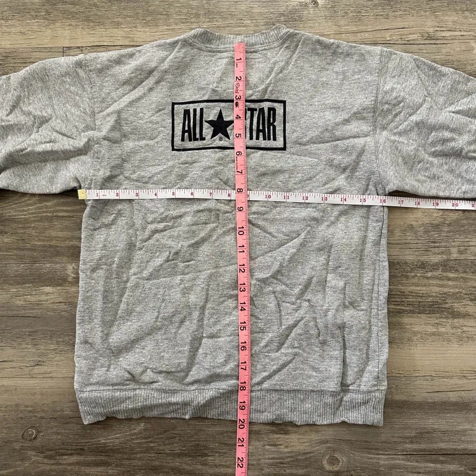 Converse Vintage 80s Converse All Star Chuck Taylor Sweatshirt Size US M / EU 48-50 / 2 - 5 Thumbnail