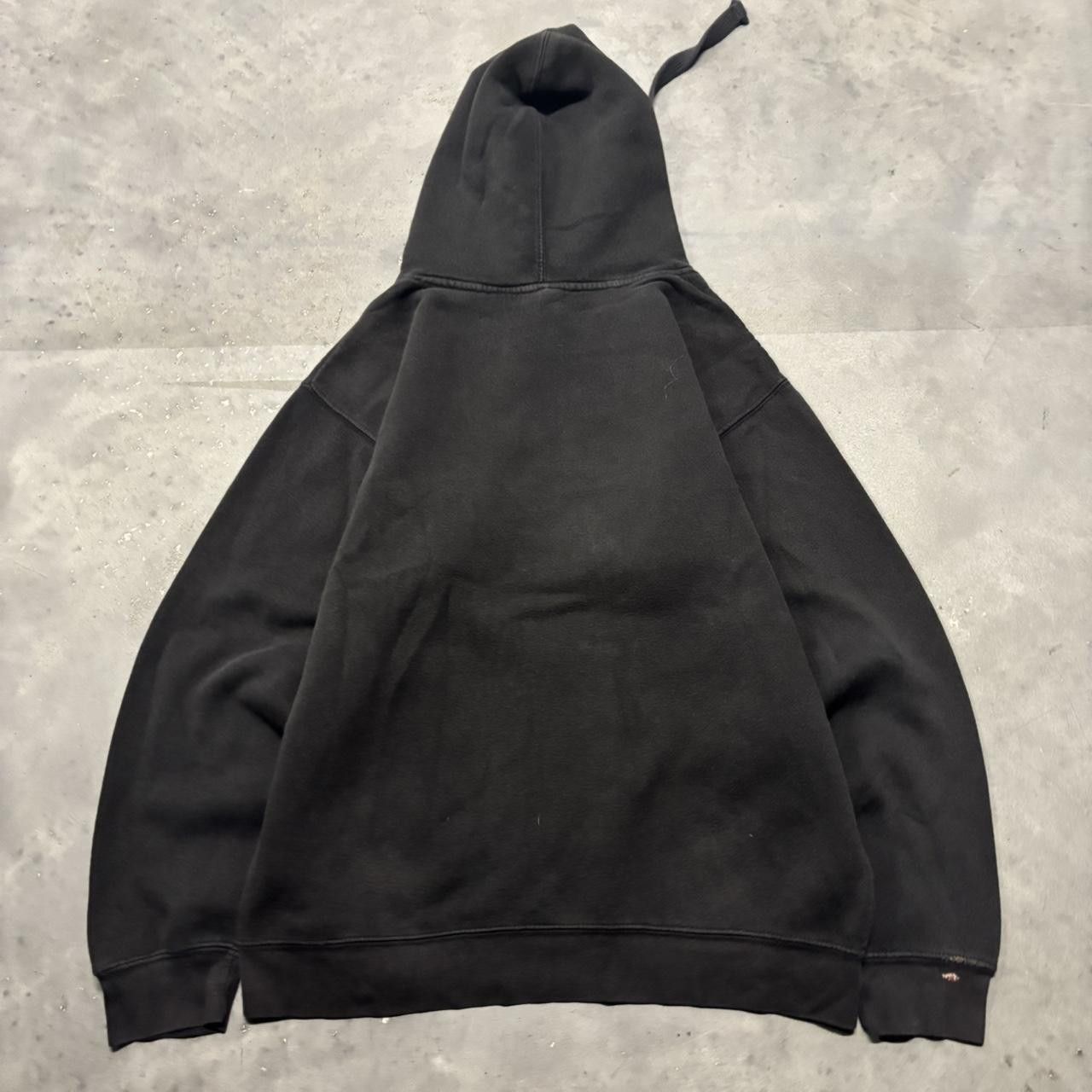 Japanese Brand × Vintage Crazy Vintage Y2K/2000s Black Brown Bear Streetwear Hoodie! Size US S / EU 44-46 / 1 - 6 Thumbnail