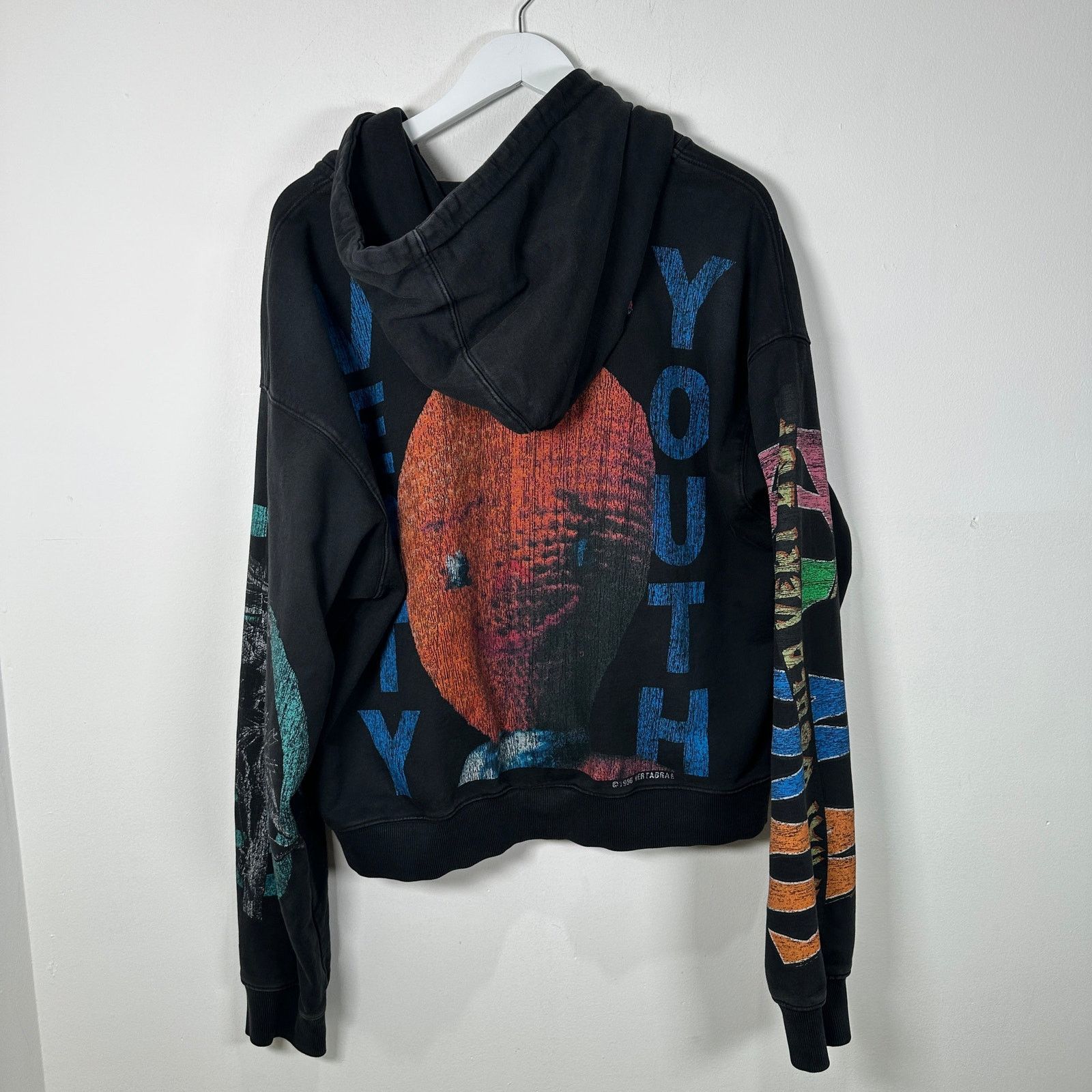 Vertabrae Vertabrae Montage Black Zip Up Hoodie Size L Size US L / EU 52-54 / 3 - 2 Thumbnail