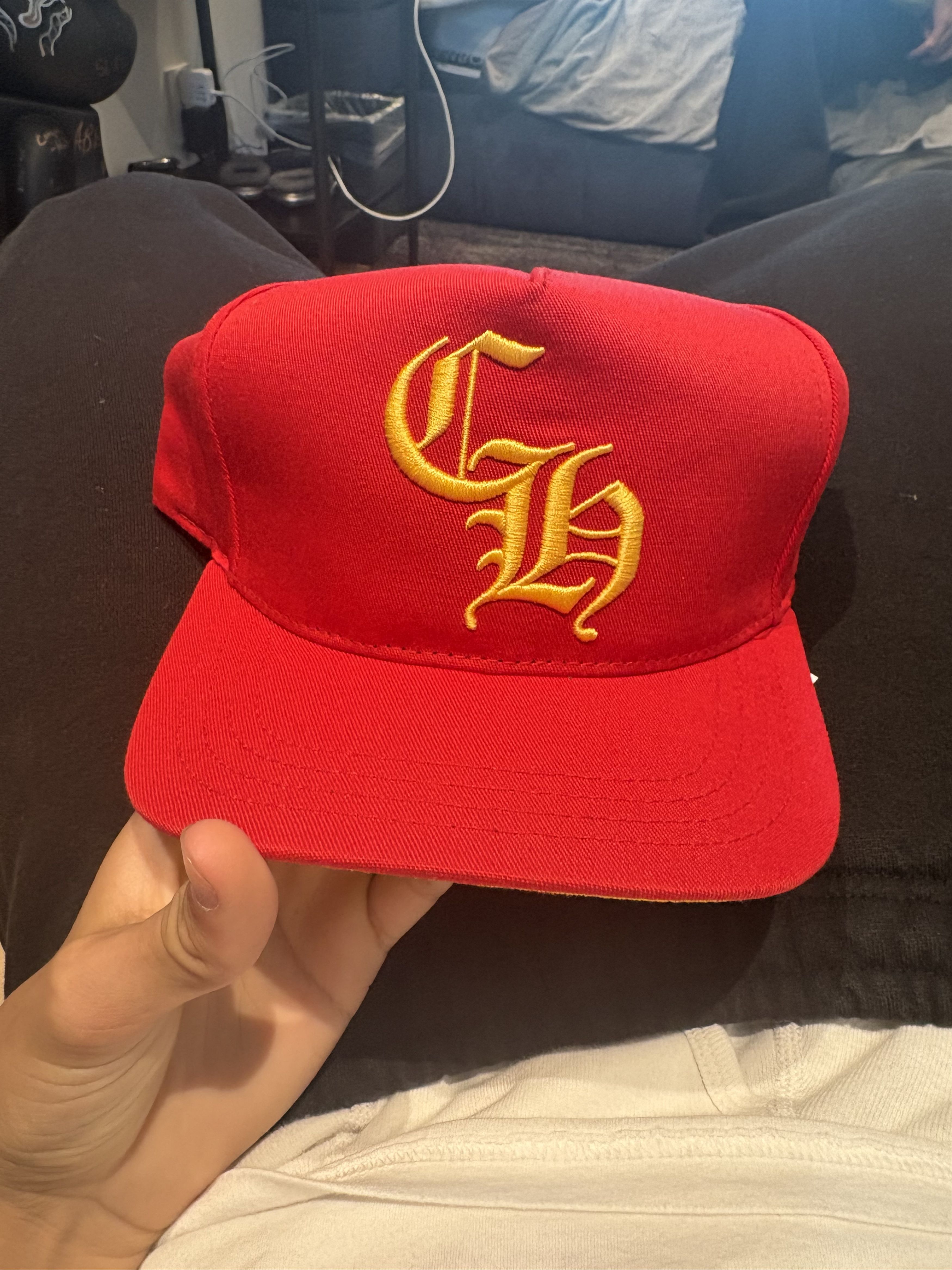 Chrome Hearts chrome hearts "CH" logo baseball hat Size ONE SIZE - 1 Thumbnail
