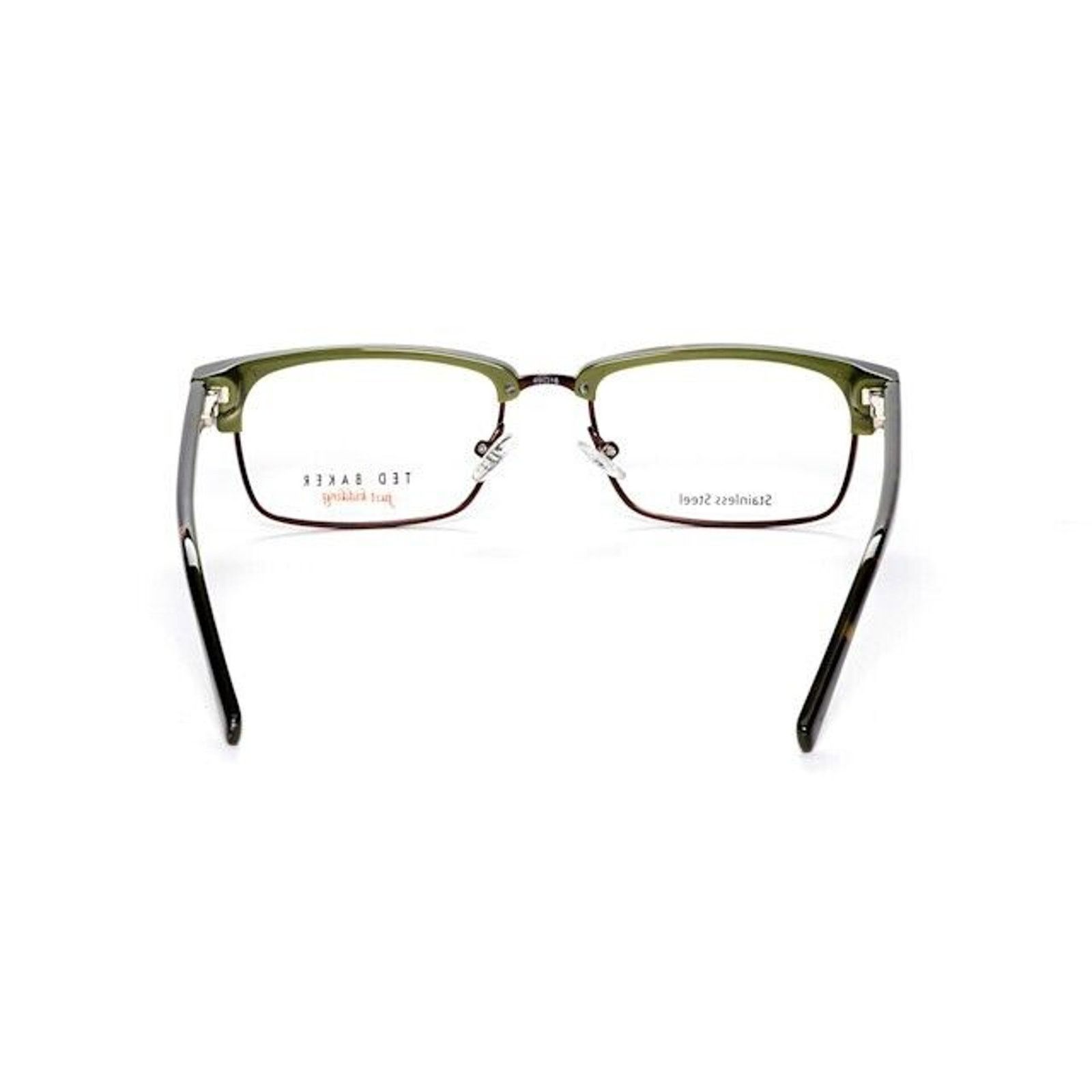 Ted Baker TED BAKER JUST KIDDING B977 GREEN TORTOISE EYEGLASSES 49-16 Size ONE SIZE - 3 Thumbnail