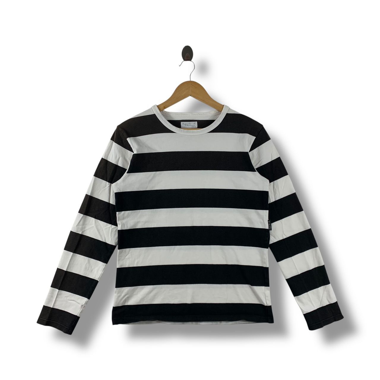 Designer × agnes b. AGNES B Paris Long sleeve stripe tee Size S / US 4 / IT 40 - 1 Thumbnail