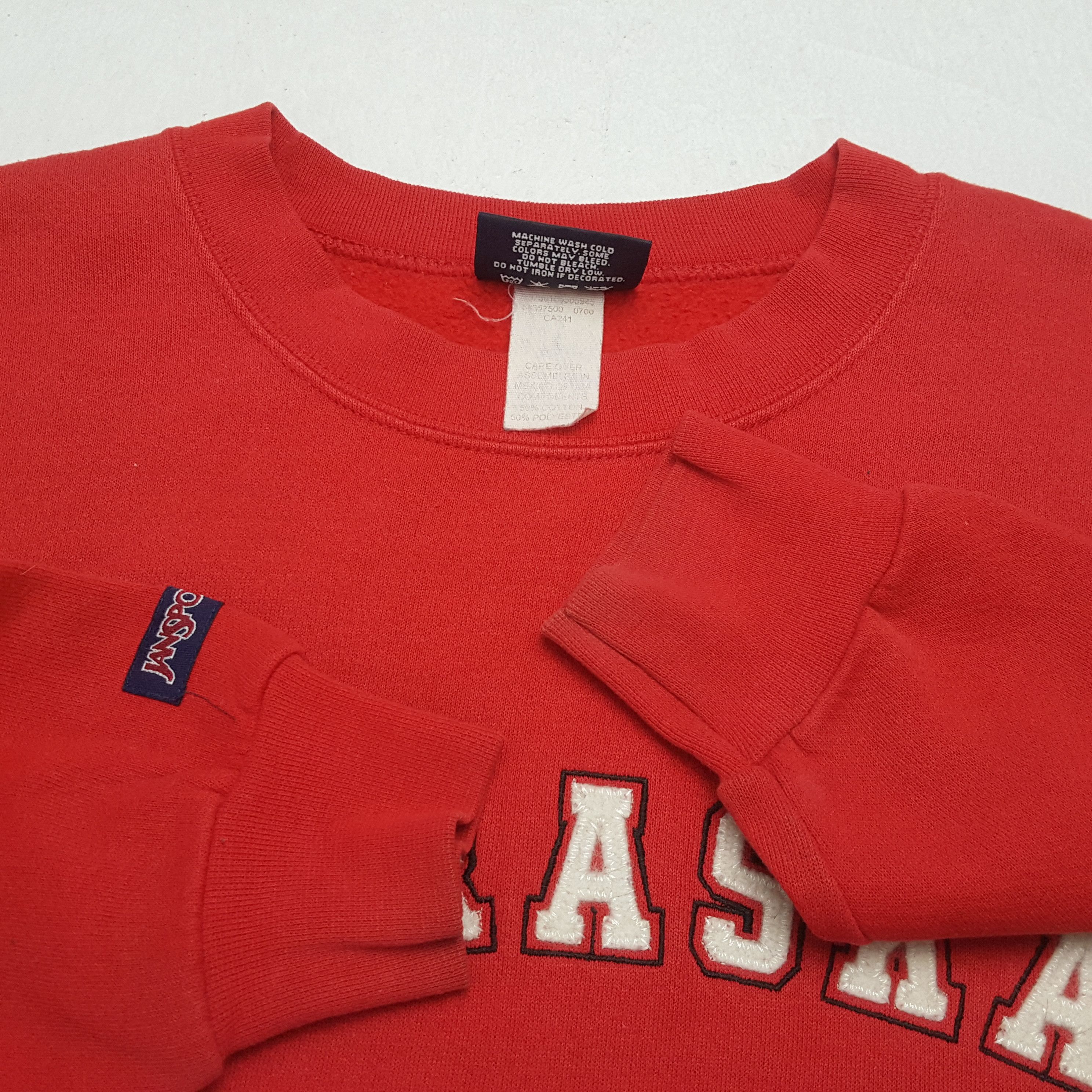 Jansport × Vintage NEBRASKA Streetwear Style Jansport Sweatshirt Size US L / EU 52-54 / 3 - 9 Thumbnail