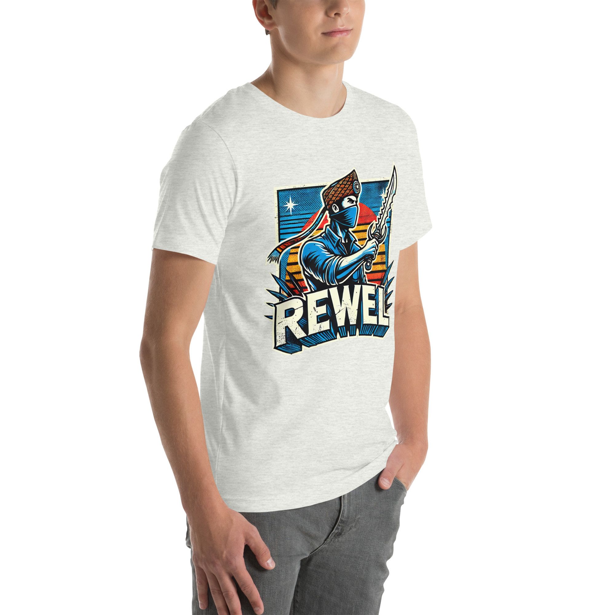 Other REWEL Malay Rebel Vintage Pop 90s Design Tee Size US L / EU 52-54 / 3 - 5 Thumbnail