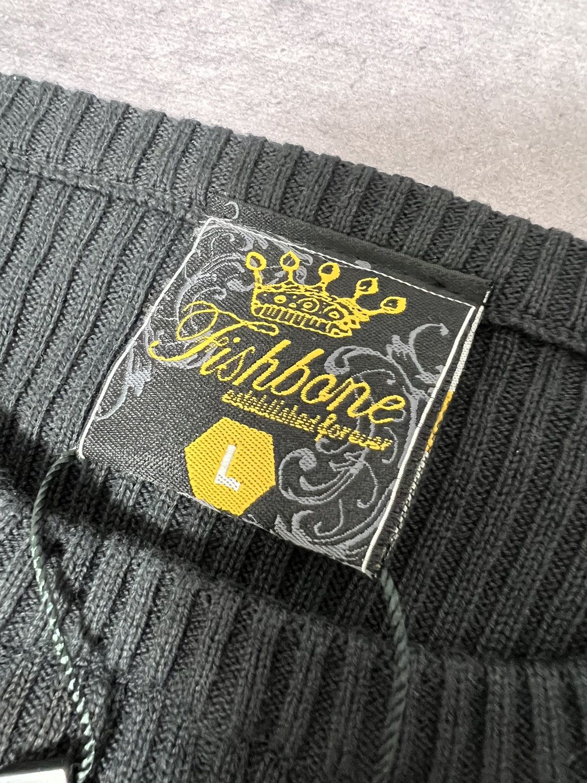 Affliction × Vintage Sweater Y2K black faded alt alternative drain opium Size US L / EU 52-54 / 3 - 8 Thumbnail