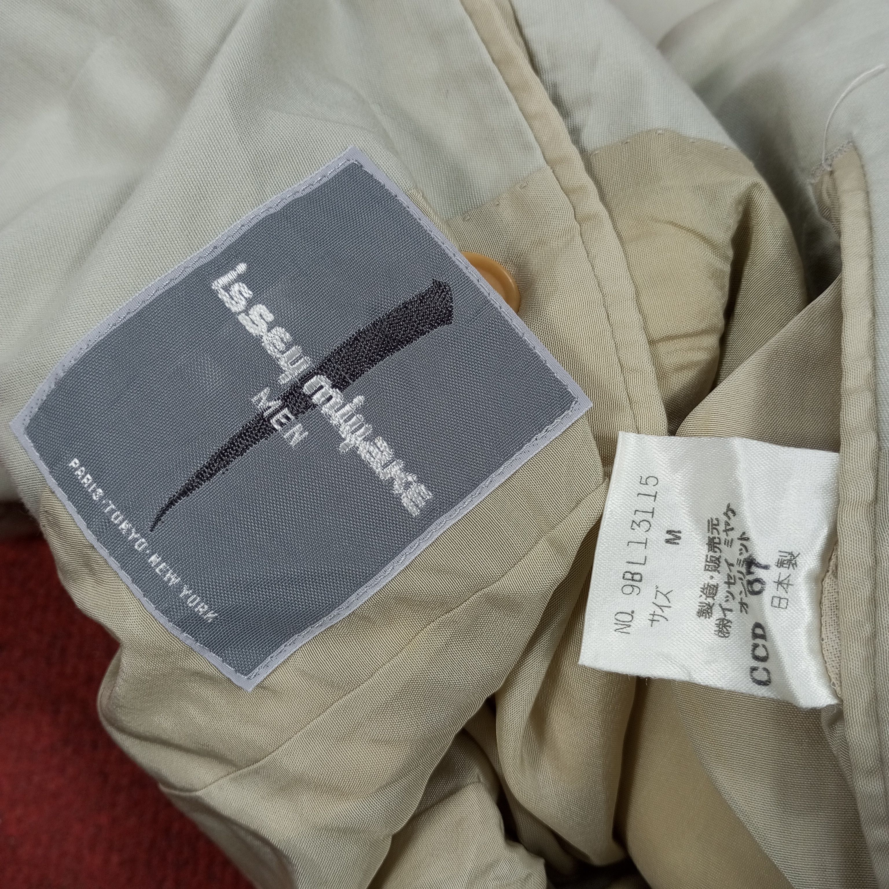 Issey Miyake × Japanese Brand × Vintage Issey Miyake Men Japanese Fashion Designer Brand Blazer Size US M / EU 48-50 / 2 - 10 Thumbnail
