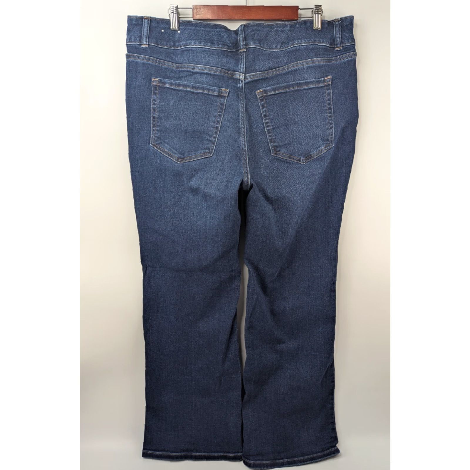 Vintage VINTAGE Lane Bryant High Rise Boot Jeans Womens 20 Tighter Tummy Flex Magic Waistband Jean Bootscut 5-Pocket Denim Blue Size 42" / US 20 - 4 Thumbnail