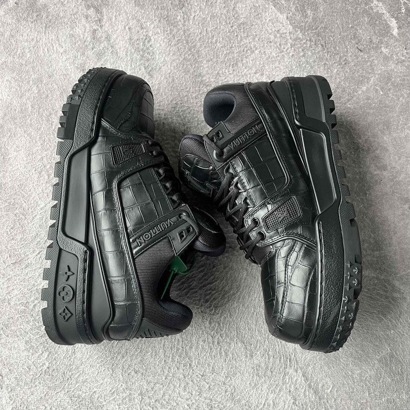 Louis Vuitton Louis Vuitton Trainer Maxi Low Top Sneakers -2508 Size US 8 / EU 41 - 7 Thumbnail
