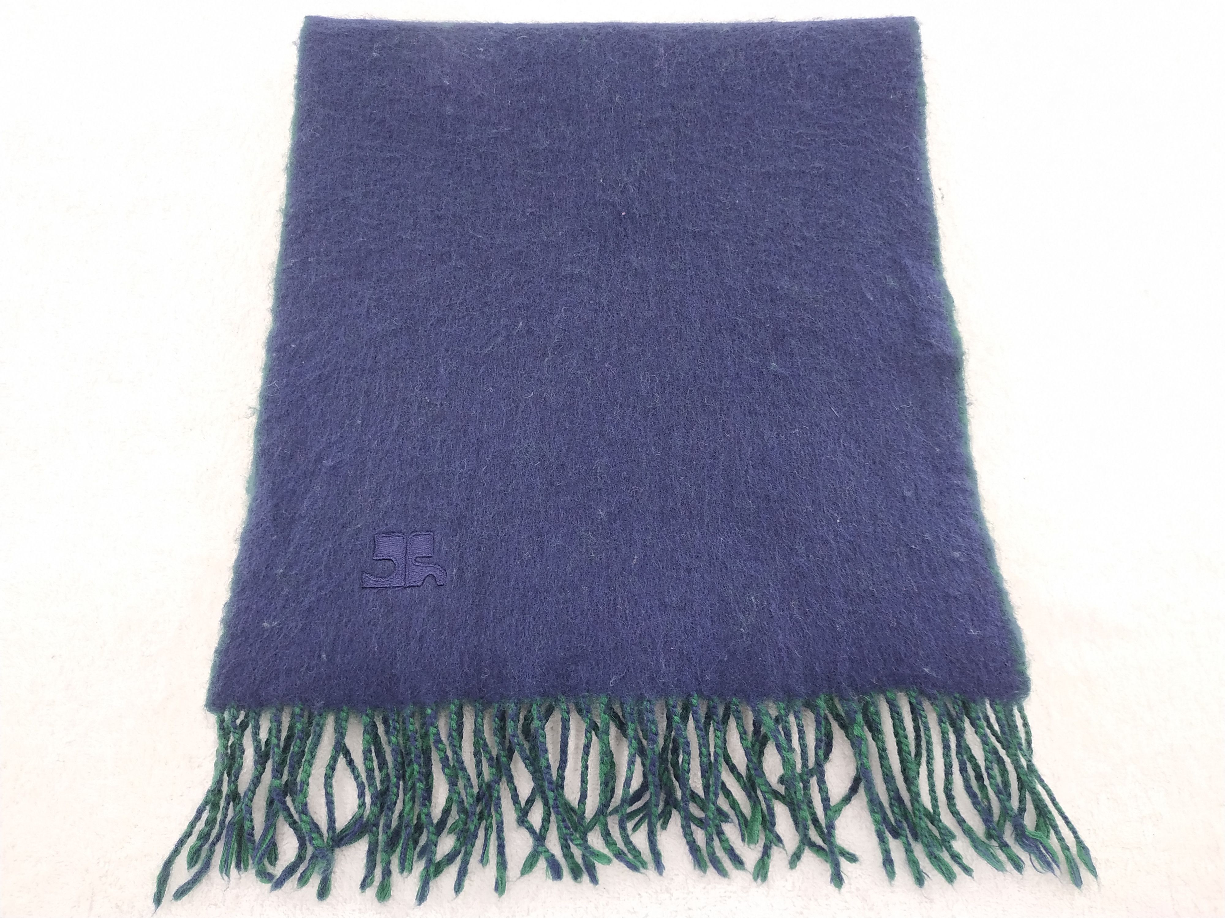Courreges Vintage Courreges Scarf/Muffler/Neckwear MF395 Size ONE SIZE - 1 Thumbnail