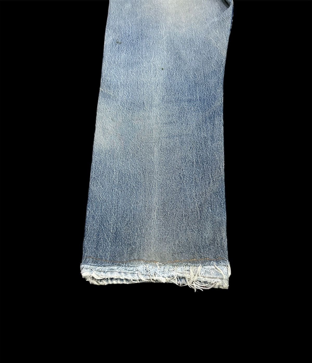 Levi's × Vintage Vintage Levis 80s 501 Distressed Size US 33 - 16 Thumbnail