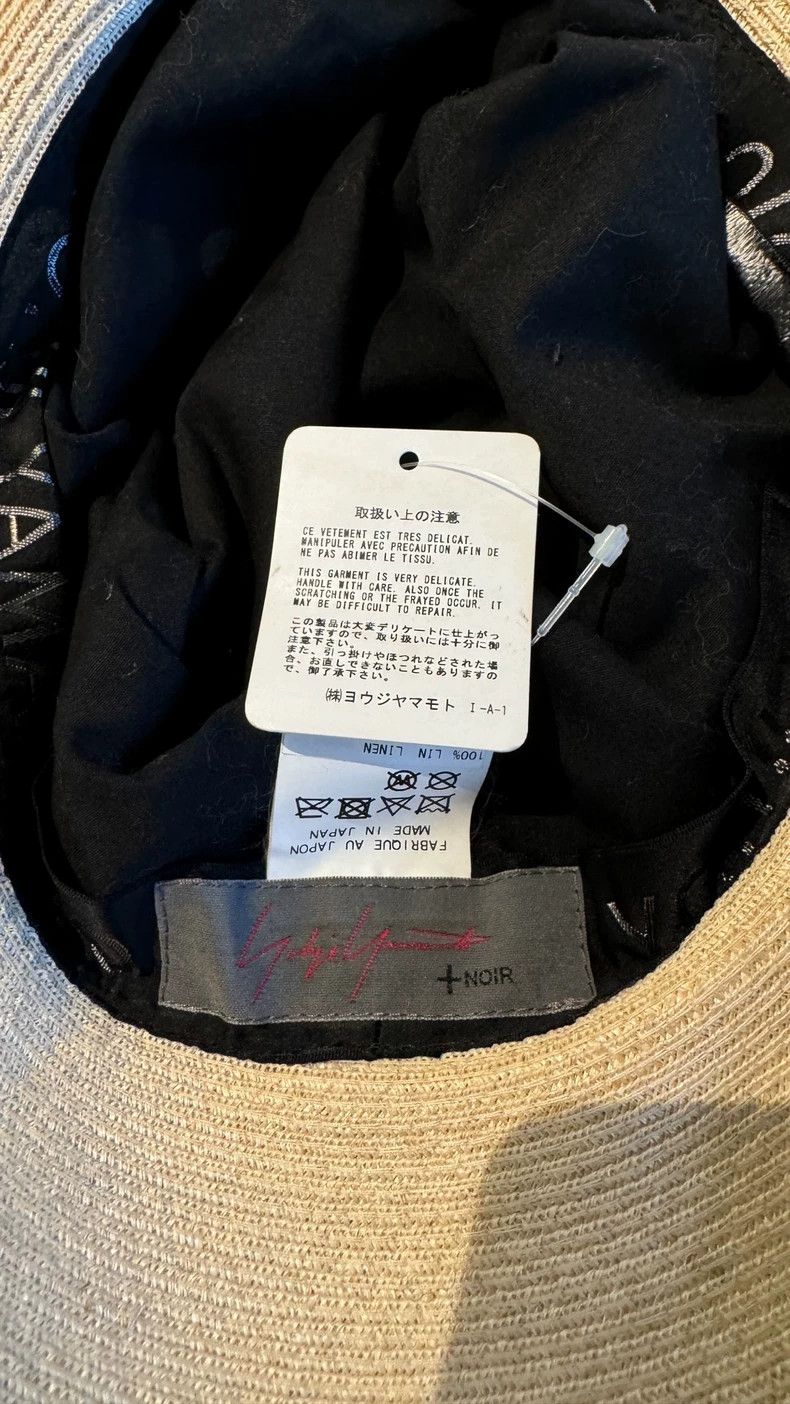 Yohji Yamamoto Yohji Yamamoto Cotton and linen hat Size ONE SIZE - 6 Thumbnail