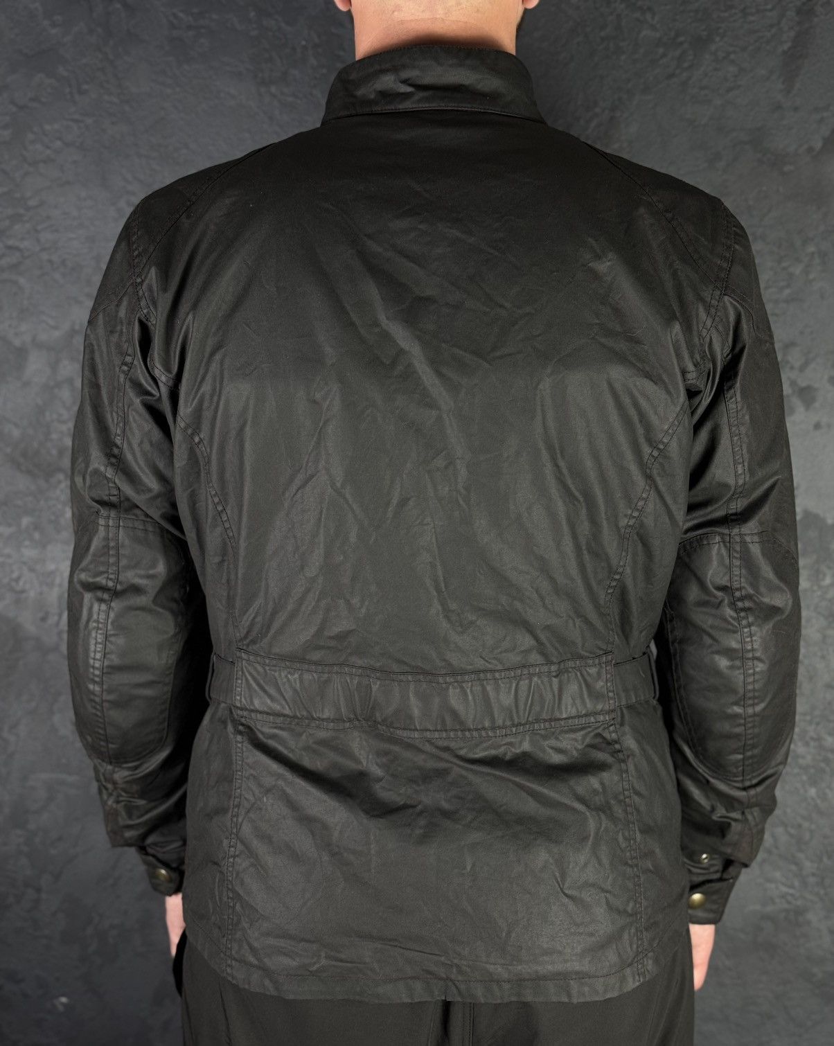 Belstaff Belstaff Crosby Motorcycle Waxed Vintage Jacket Men’s Size L Size US L / EU 52-54 / 3 - 3 Thumbnail