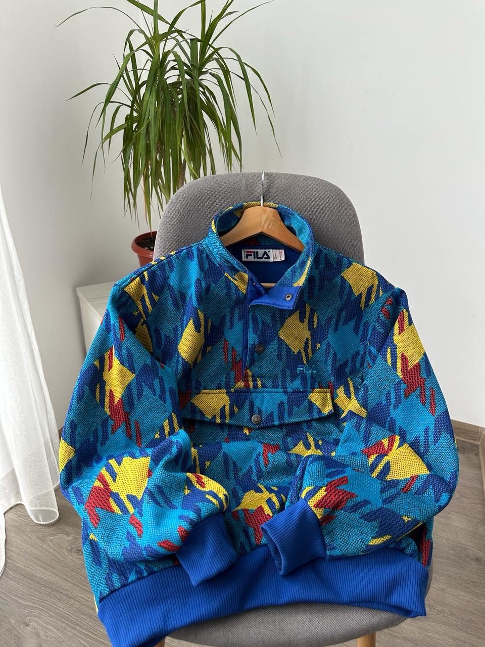 Fila × Vintage Vintage Fila Tech Retro Anorak Pocket Jacket Size US S / EU 44-46 / 1 - 13 Thumbnail