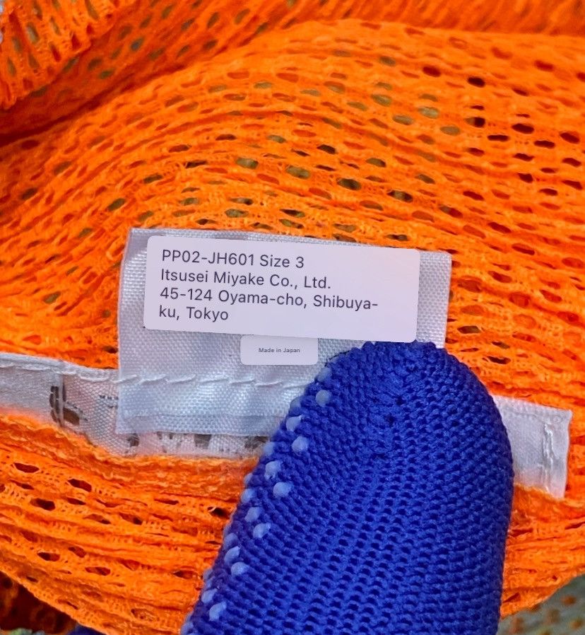Pleats Please Issey Miyake Pleats Please Fluorescent Green Orange Mesh Overlay Dress Size L / US 10 / IT 46 - 12 Thumbnail