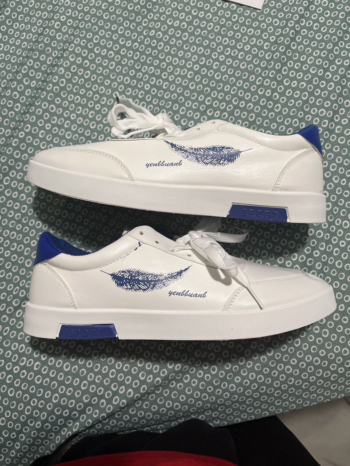 Vintage Yelluah Feather Lows (Blue) Size US 10.5 / EU 43-44 - 1 Thumbnail