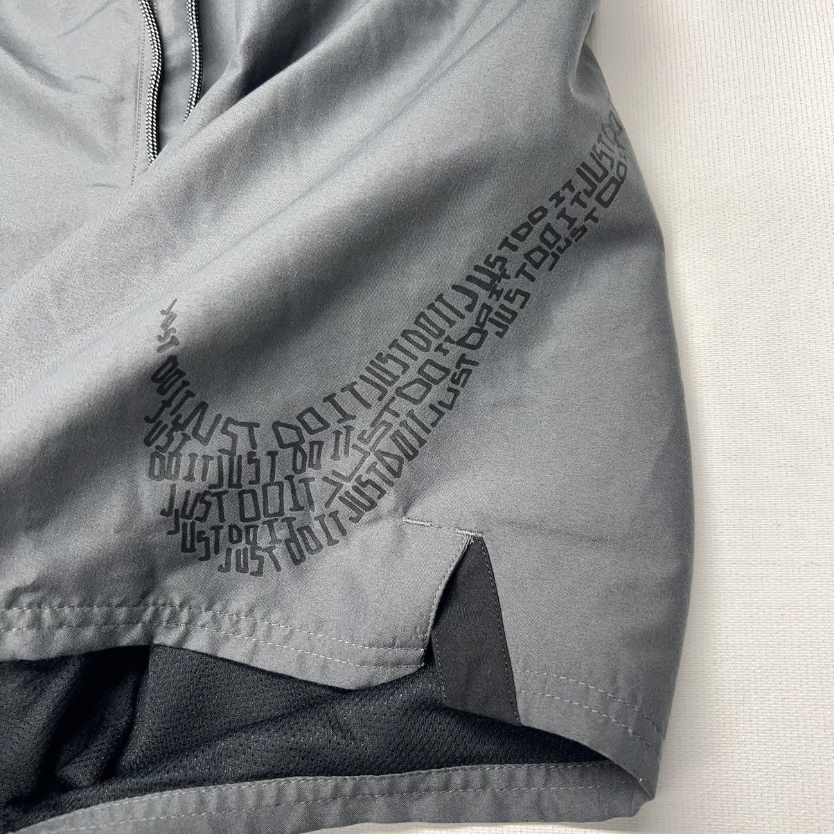 Nike Nike Shorts Gray Athletic Running Active Swoosh Logo Size US 34 / EU 50 - 4 Thumbnail