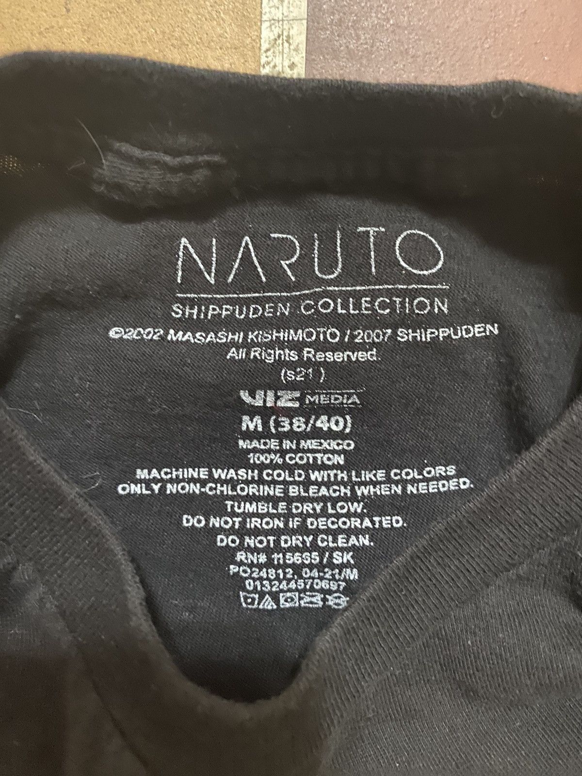 Vintage Rare Vintage Naruto Shippuden 2007 T-Shirt Size US M / EU 48-50 / 2 - 2 Thumbnail