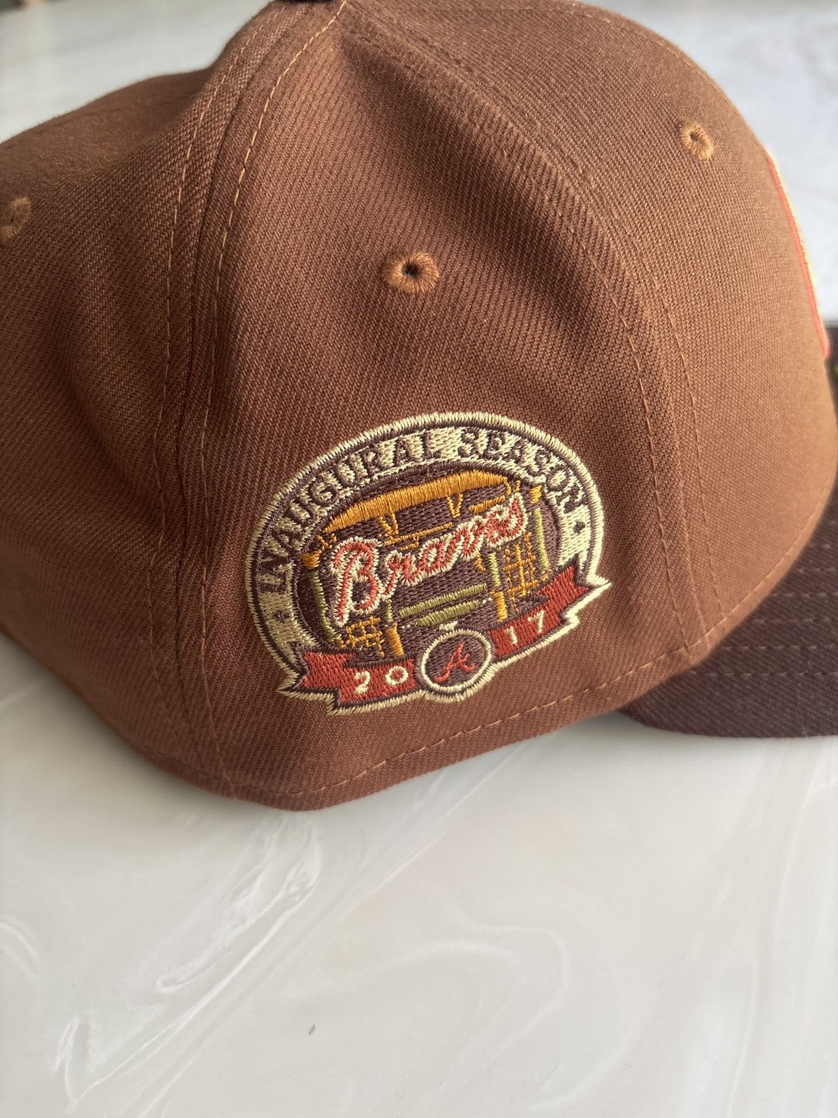 New Era Atlanta Braves New Era Fitted 7 3/4 Size ONE SIZE - 2 Thumbnail