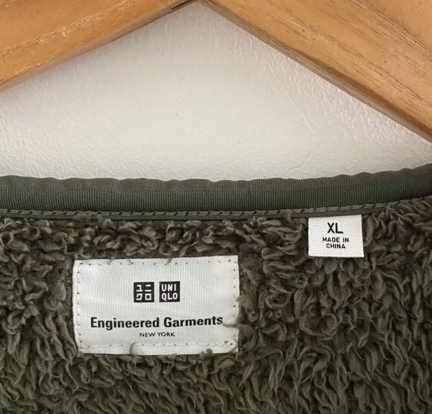 Engineered Garments × Japanese Brand Engineered Garments New York Fleece Jacket army colour Size US XL / EU 56 / 4 - 10 Thumbnail
