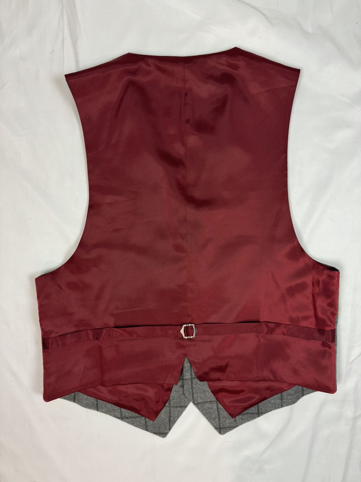 Hardy Amies Elegant Waistcoat - Savile Row London 30% wool 30% rayon Size 42R - 5 Thumbnail