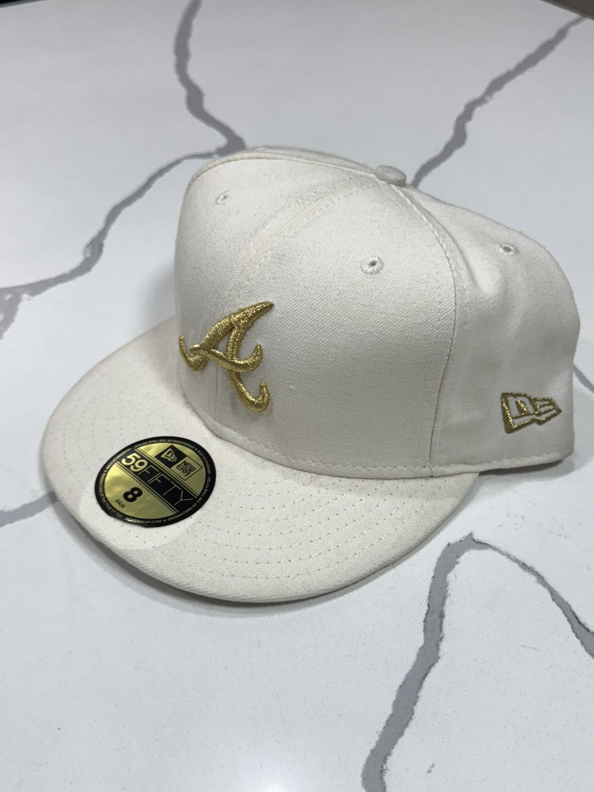 New Era 2000’s Atlanta Braves New Era Fitted Cap Size ONE SIZE - 7 Thumbnail