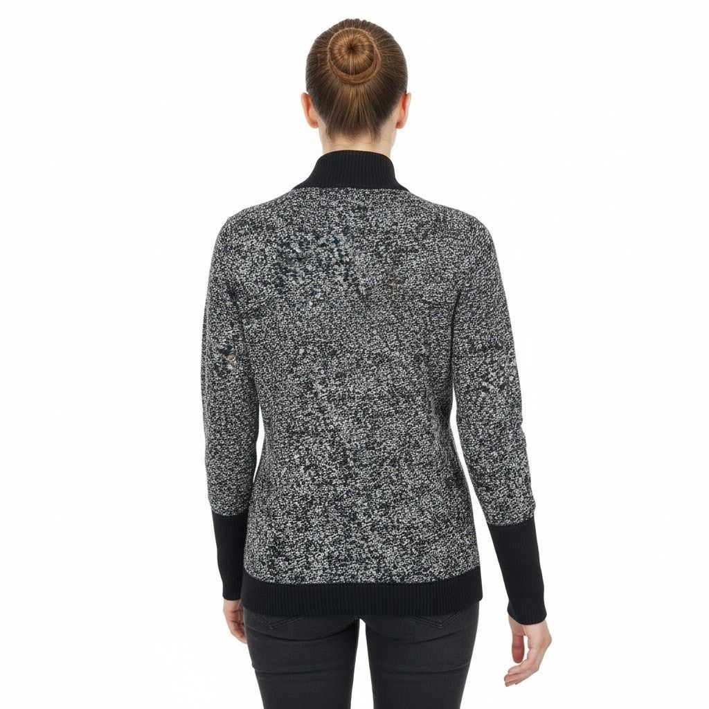 Lululemon Lululemon Gray Black Nylon 1/4 Zip Pullover Jacket, US4 Size S / US 4 / IT 40 - 5 Thumbnail