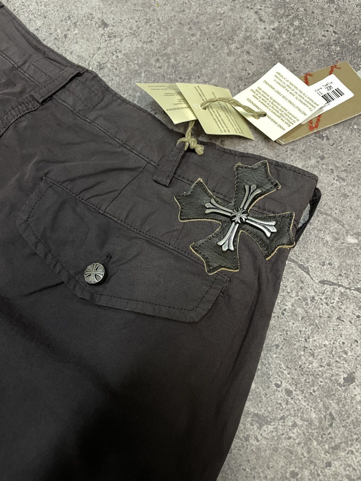Ed Hardy Vintage Chrome hearts Style Cargo Pants Y2K Size US 30 / EU 46 - 14 Thumbnail