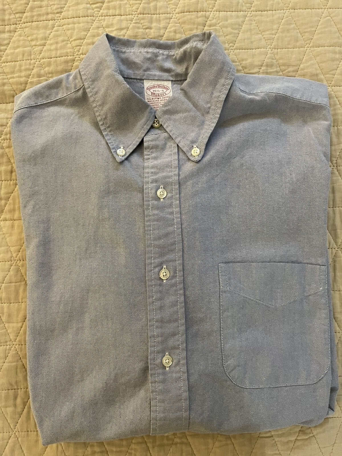 Brooks Brothers × Vintage OG Button Down Oxford Sport Shirt Size US L / EU 52-54 / 3 - 1 Thumbnail