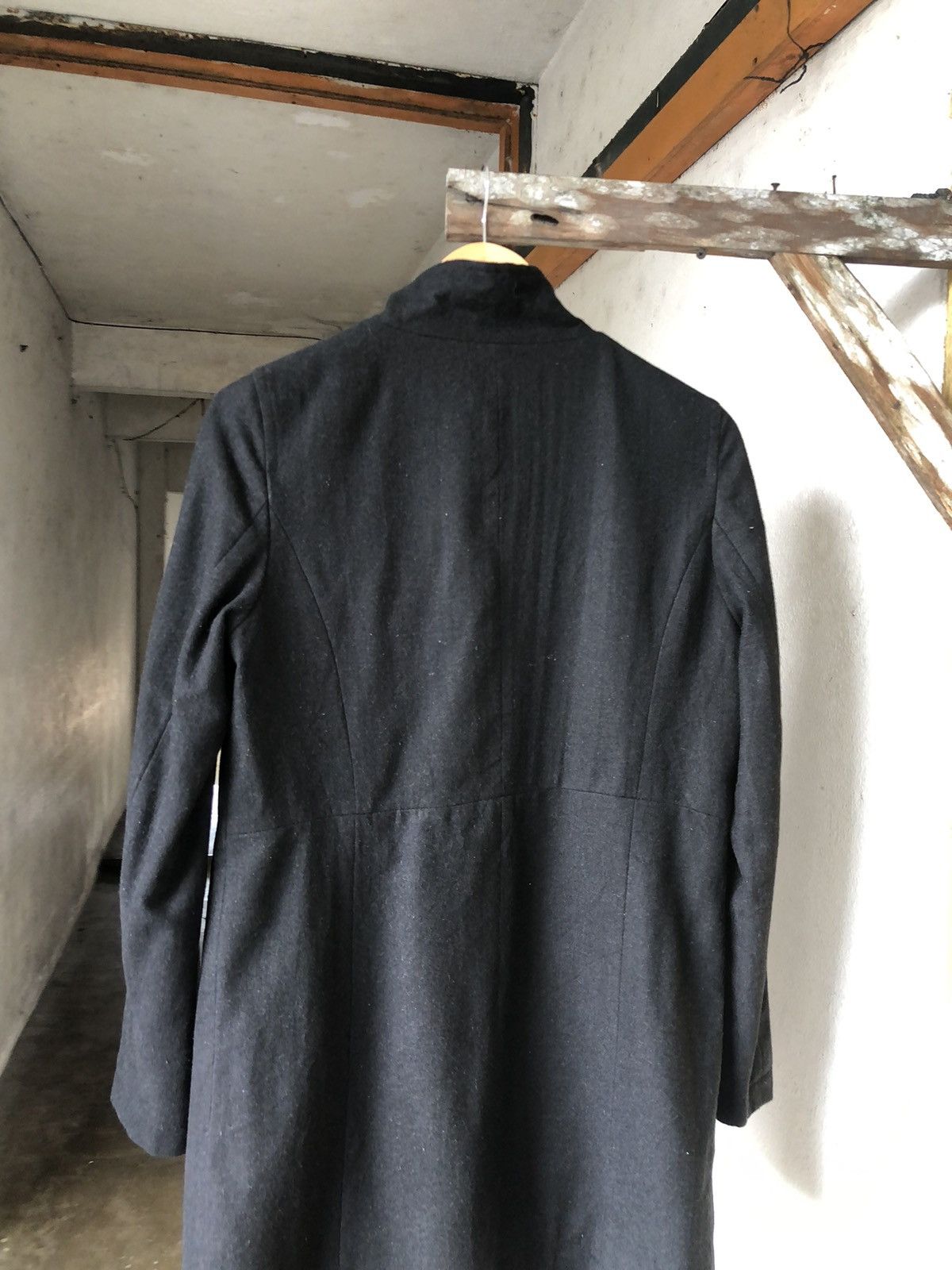 Calvin Klein Nice❗️Calvin Klein Jeans Wool Blend Long Coat Size L / US 10 / IT 46 - 14 Thumbnail