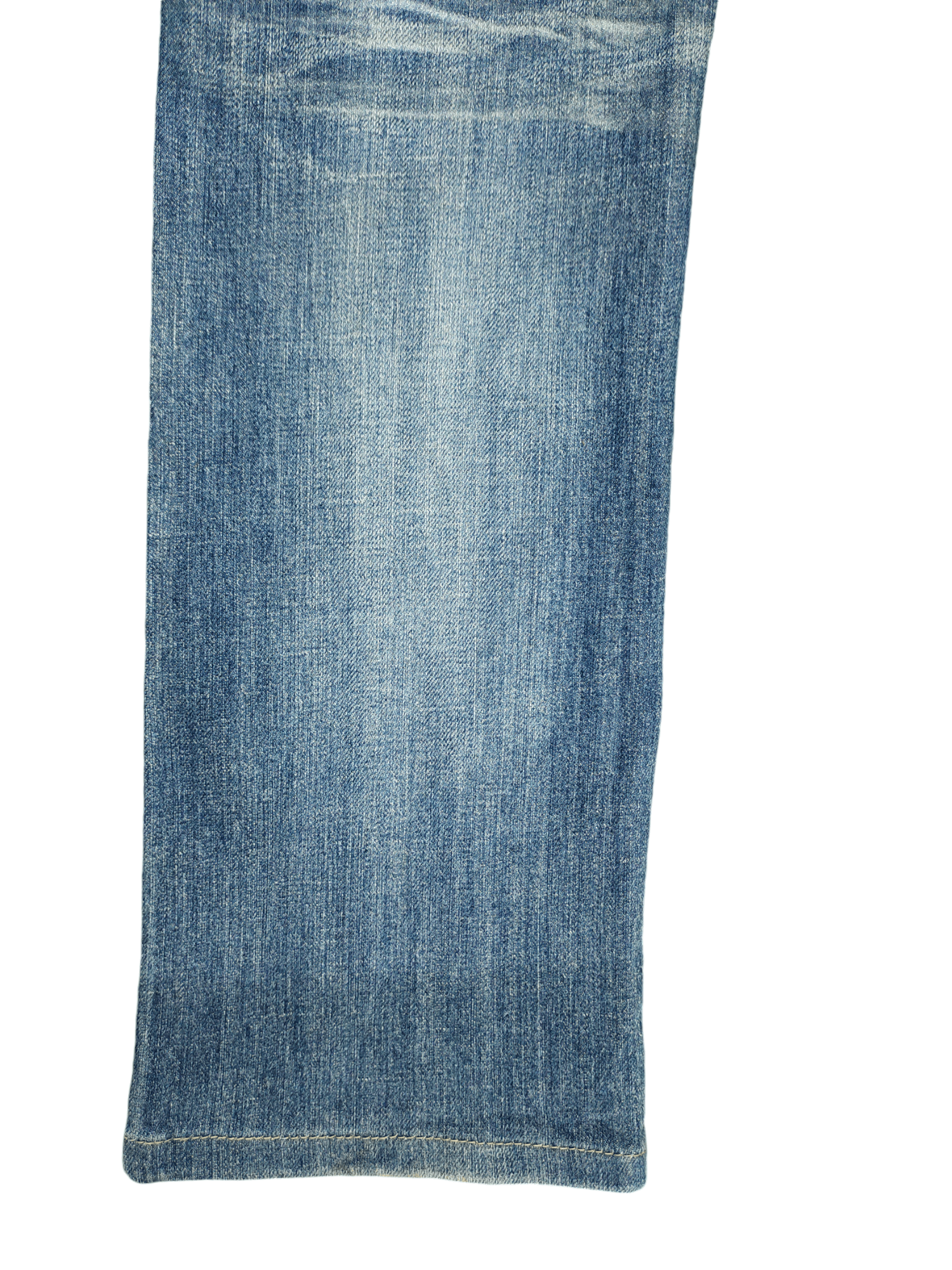 Nicole Club 2000s Nicole Club Spiral Cut Clawmark Faded Denim Jeans Size US 30 / EU 46 - 17 Thumbnail