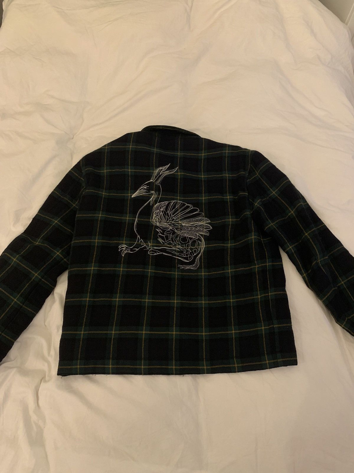 image of Stella Mccartney Jacket (Size M) in Green, Men's (Size Medium)