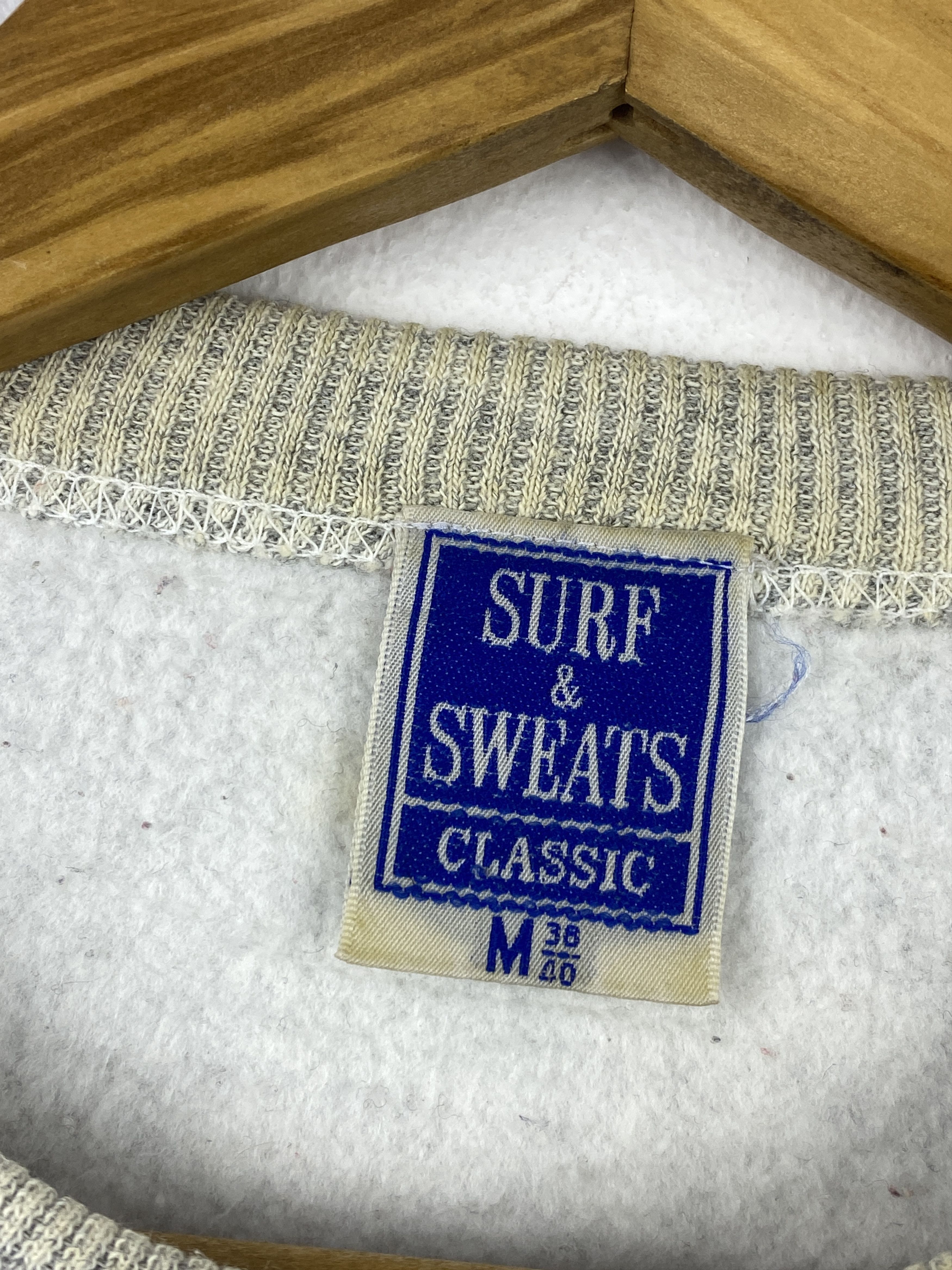 Vintage Vintage Surf & Sweats Wording Sweatshirt SH0520 Size US M / EU 48-50 / 2 - 9 Thumbnail