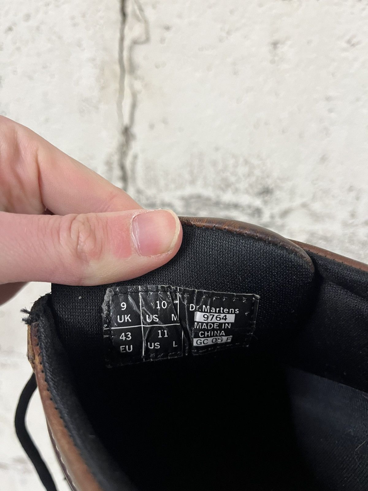 Dr. Martens Dr.marten vintage leather boots rare 90s streetwear preppy Size US 10 / EU 43 - 15 Thumbnail