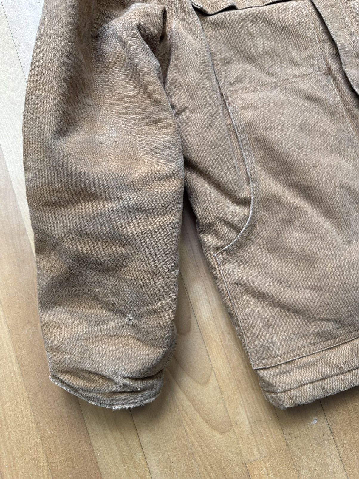 Carhartt × Vintage Vintage Carhartt Detroit Jacket Insulated 90s Size 42-L Size US L / EU 52-54 / 3 - 5 Thumbnail