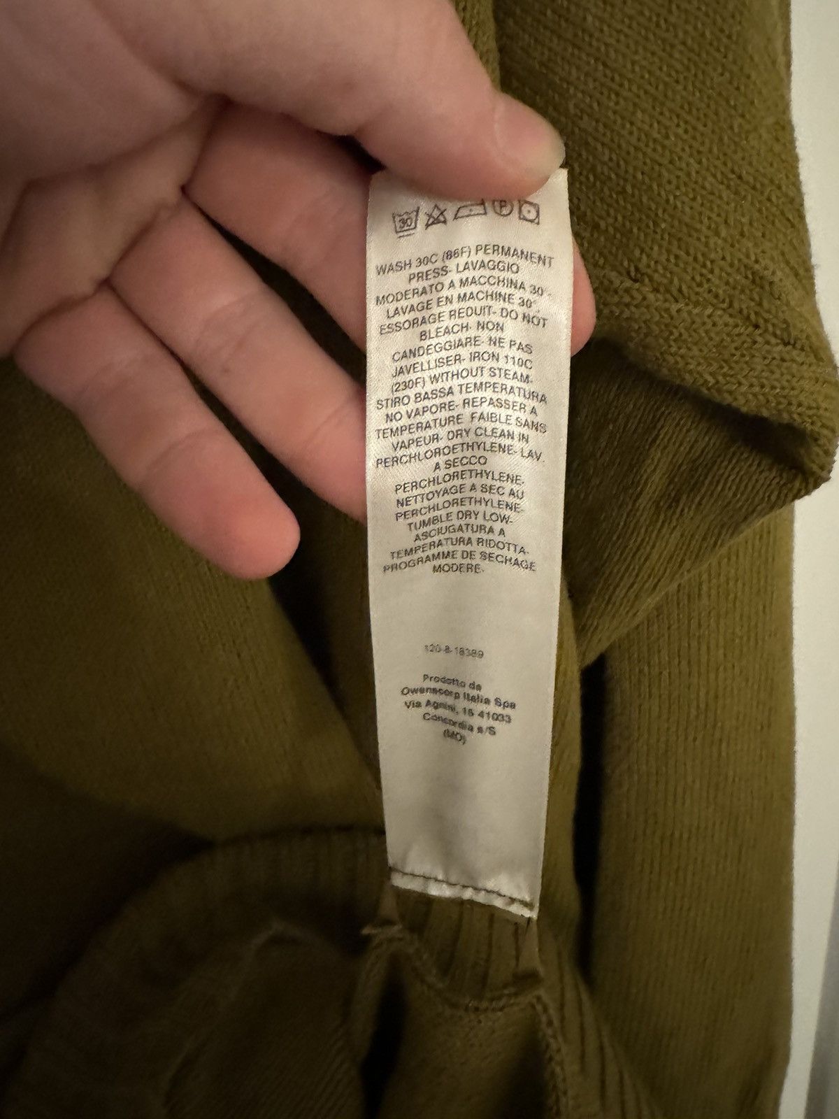 Rick Owens Rick Owens Tommy Sweater Sulphate Size US L / EU 52-54 / 3 - 6 Thumbnail