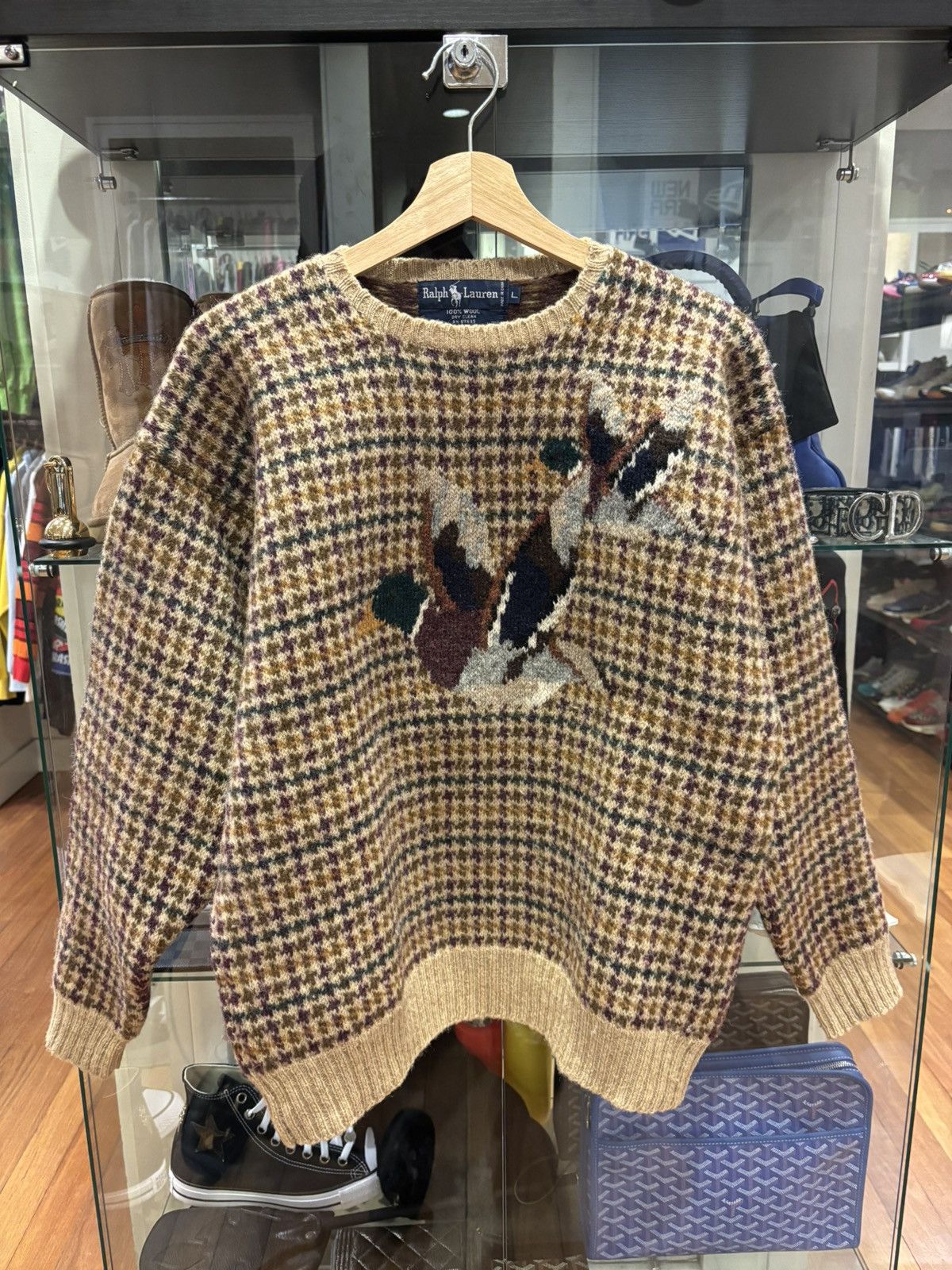 Polo Ralph Lauren Ralph Lauren Mallards Wool Knit Sweater Size US L / EU 52-54 / 3 - 1 Thumbnail