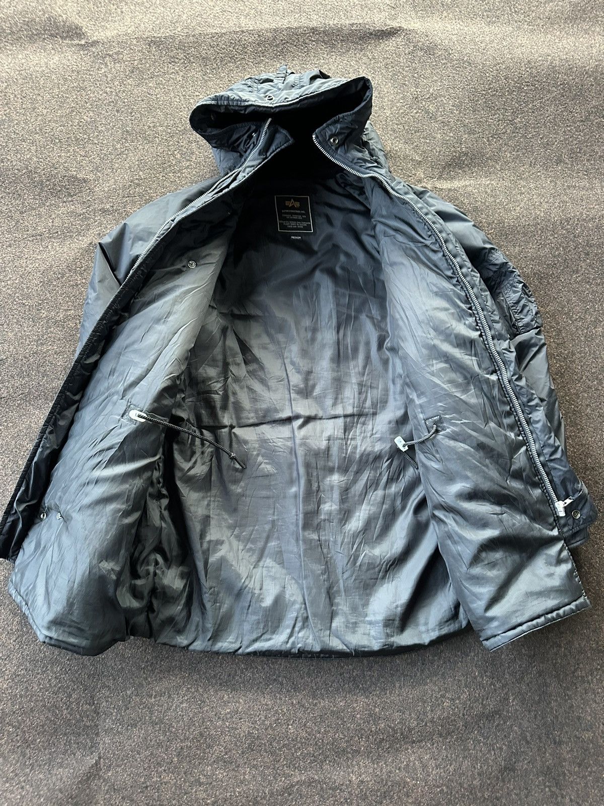 Alpha Industries Vtg Alpha Industries Official Us Defense Bomber Jacket Z66 Size US M / EU 48-50 / 2 - 10 Thumbnail