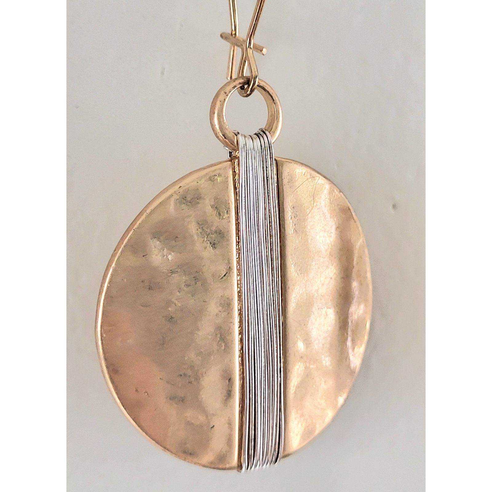 Robert Lee Morris Robert Lee Morris RLM Soho Collection: Hammered Disc Drops Size ONE SIZE - 2 Thumbnail