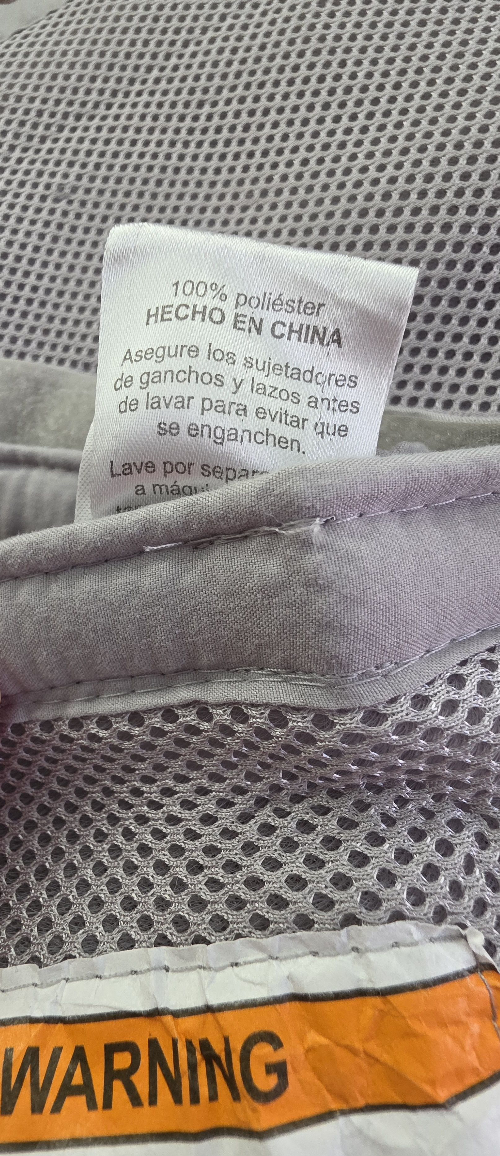 Other BreathableBaby Breathable Mesh Liner Crib 3mm Mesh Gray Size ONE SIZE - 5 Thumbnail