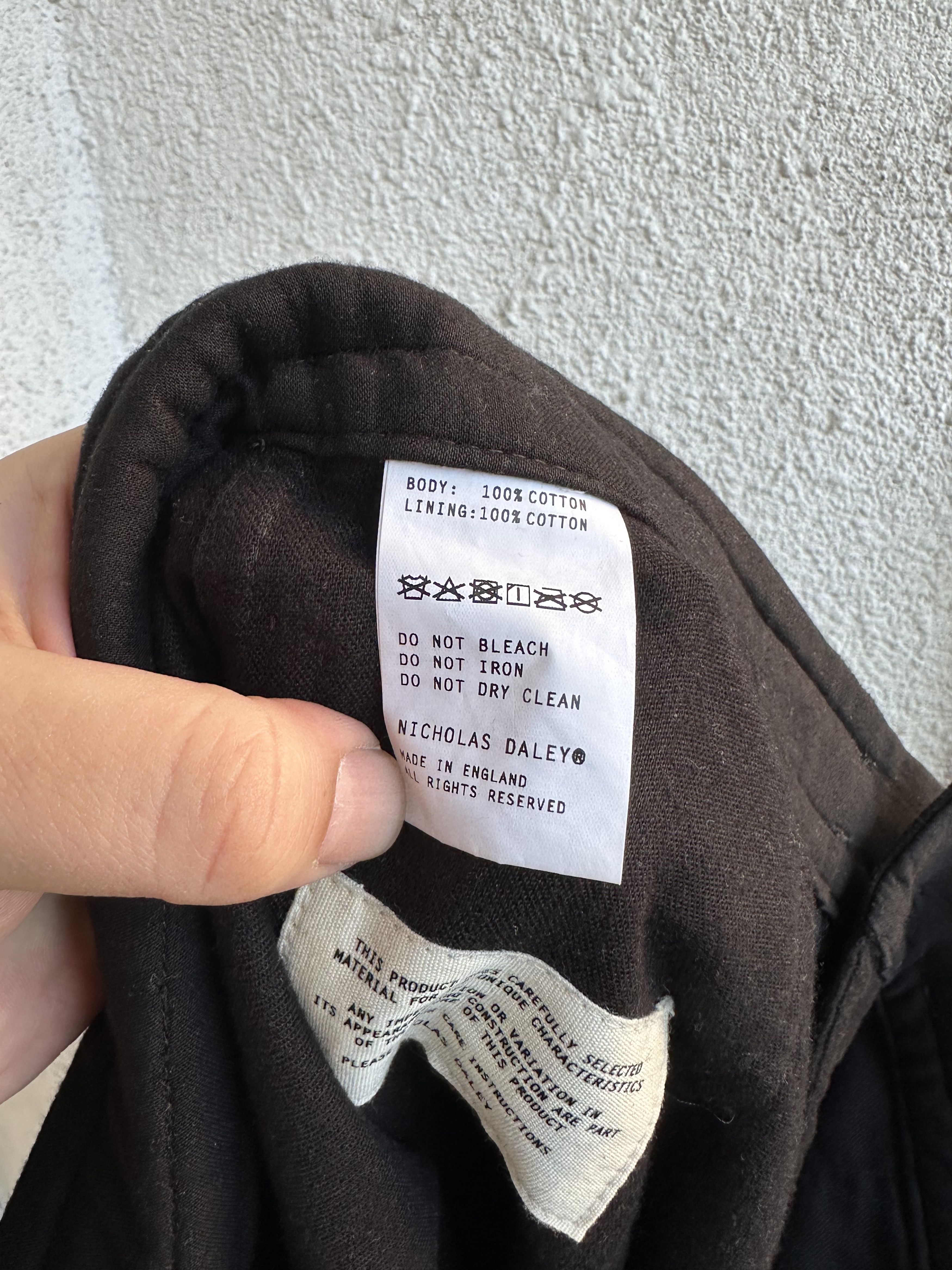 Nicholas Daley BNWT Black Panelled Pullcord Trousers Size US 30 / EU 46 - 8 Thumbnail